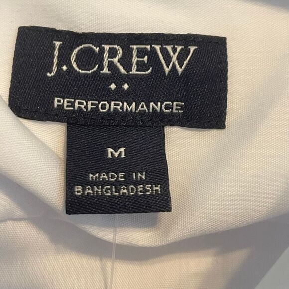 J. Crew Performance Slim Fit Dress Shirt White Button Down M - Picture 6 of 15